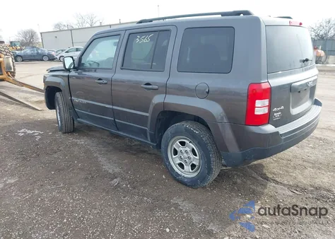 2016 Jeep Patriot Sport z USA, uszkodzony, nr VIN 1C4NJRBB5GD594805